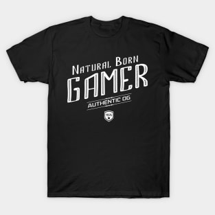 Natural Born GAMER Vintage style T-Shirt